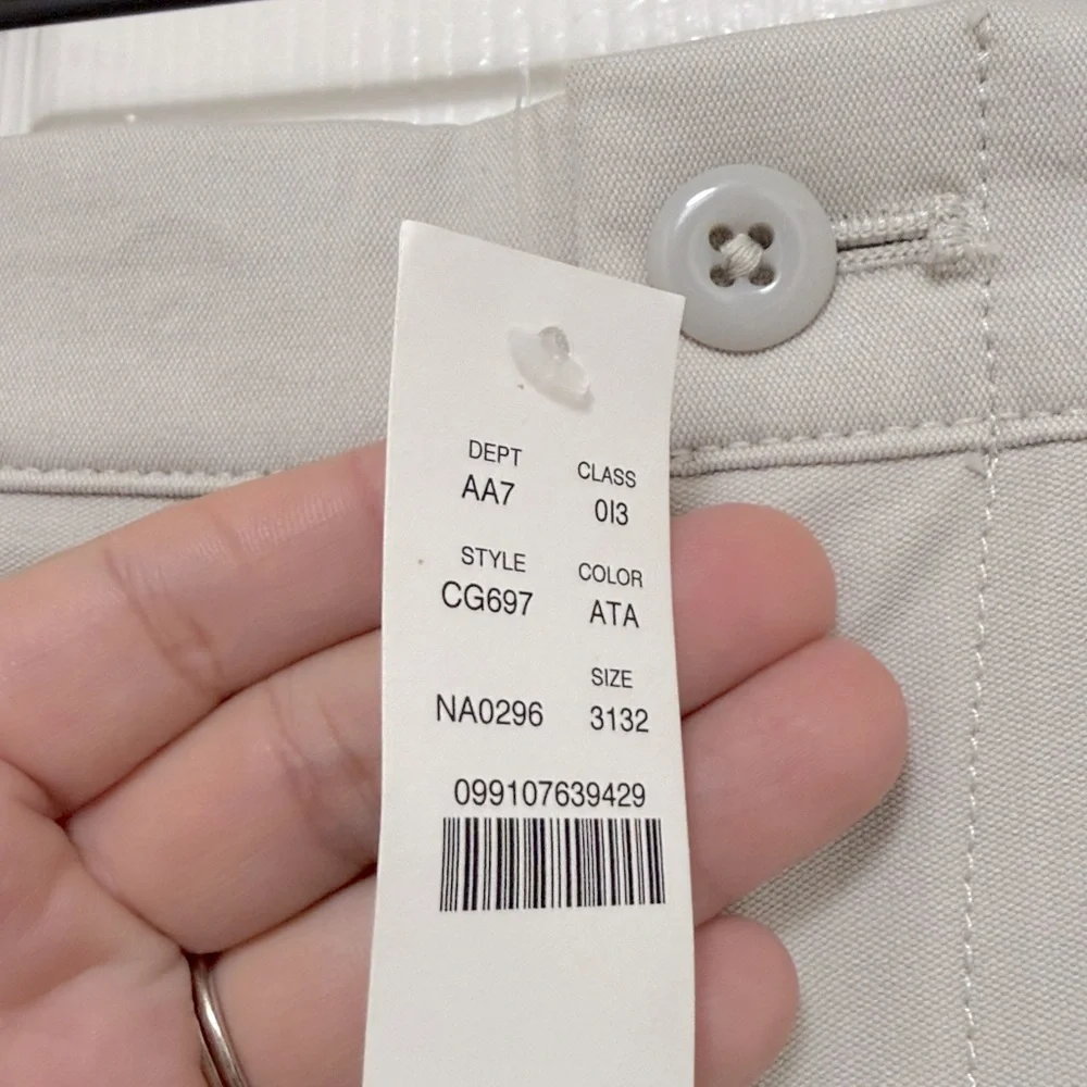 NWT J.Crew 770 Straight-Fit Tech Pant in Ashen Taupe